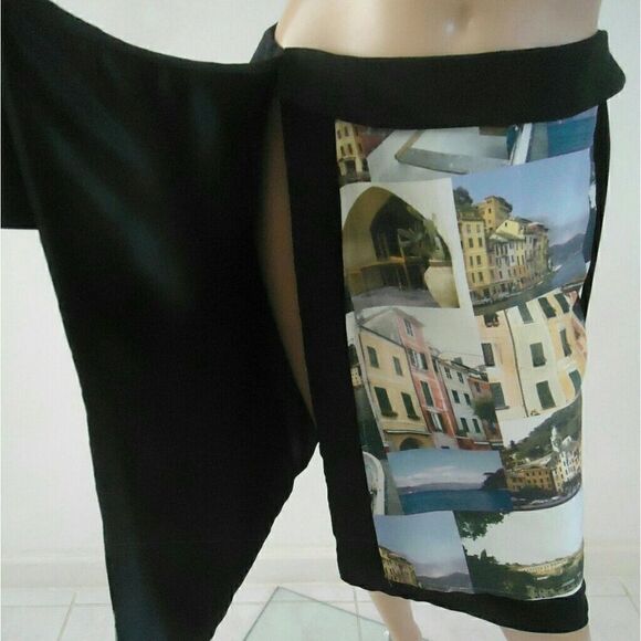 Lafayette 148 NY Picture Wrap Skirt Wilkerson NWT - Picture 3 of 7